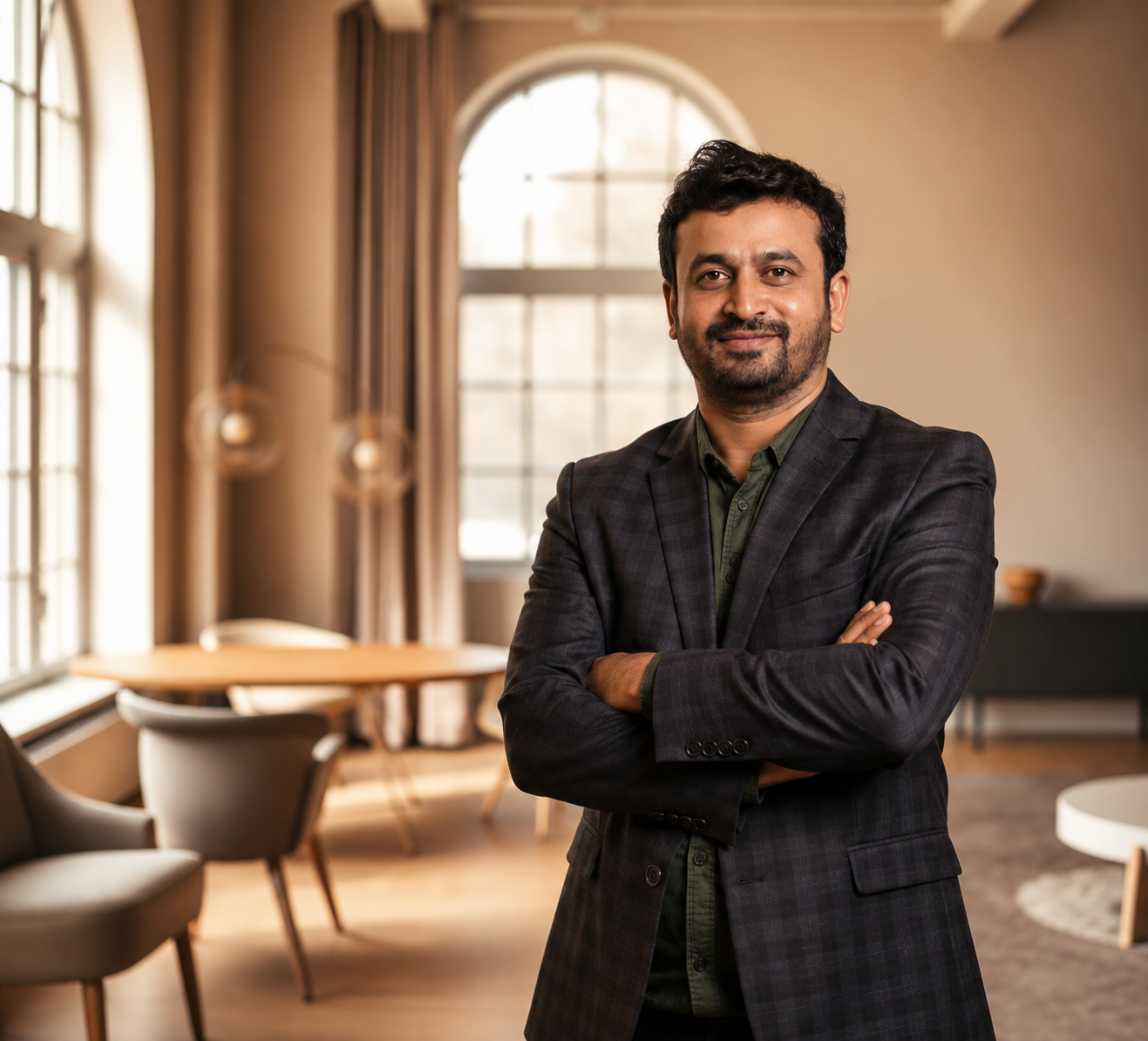Founder of Ferrum Products at the Bengaluru studio
